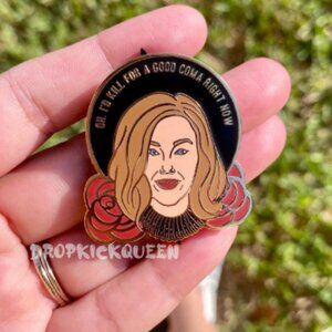 Schitt's Creek Enamel Pin Moira Rose